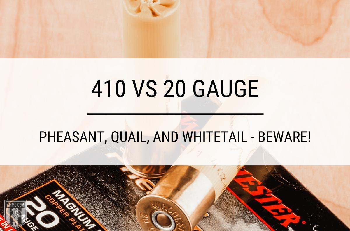 Comparing 12 Gauge vs 20 Gauge - What's A Better Shotgun Bet?