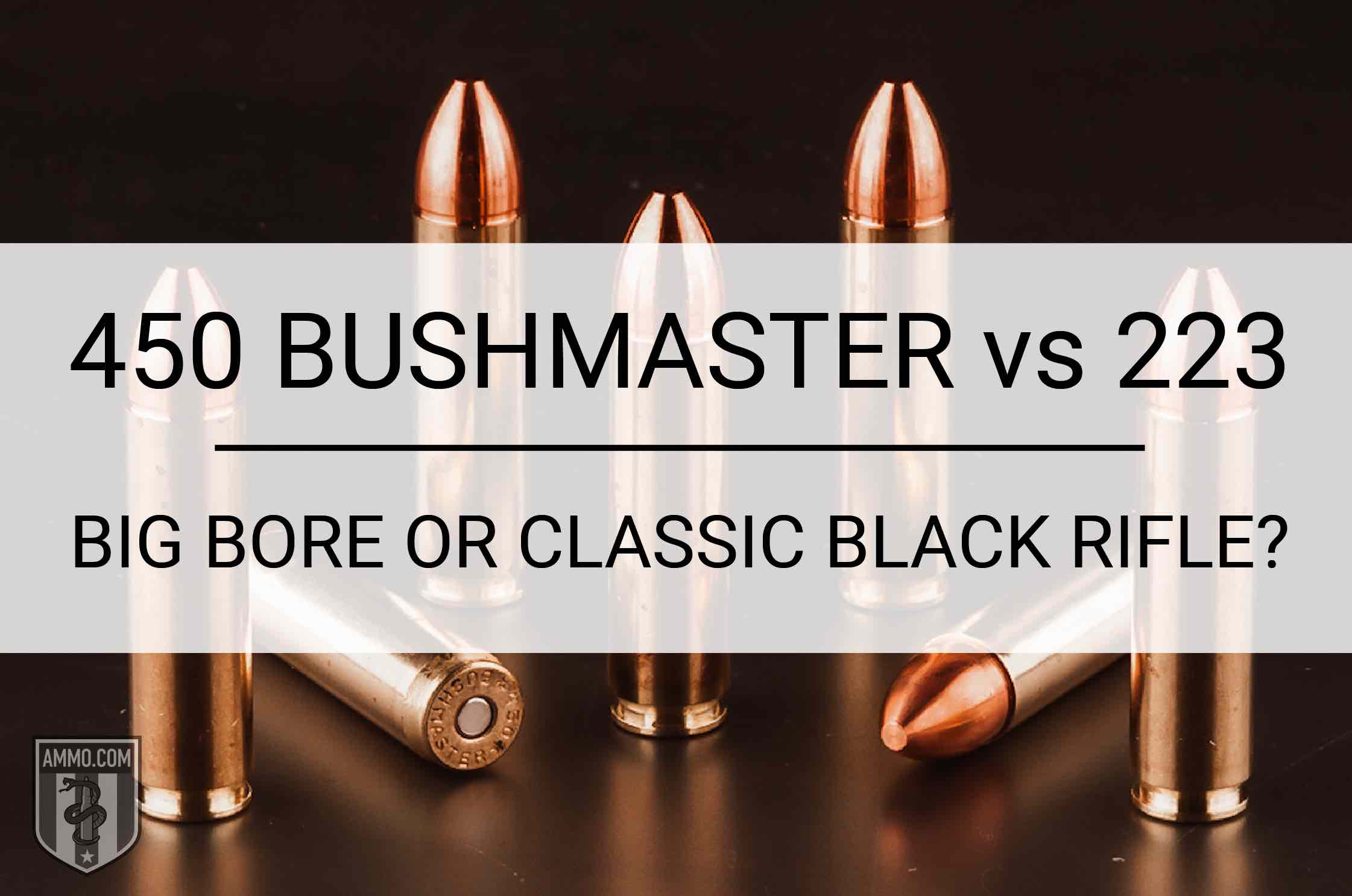 450 Bushmaster vs 223 Big Bore or Classic Black Rifle?
