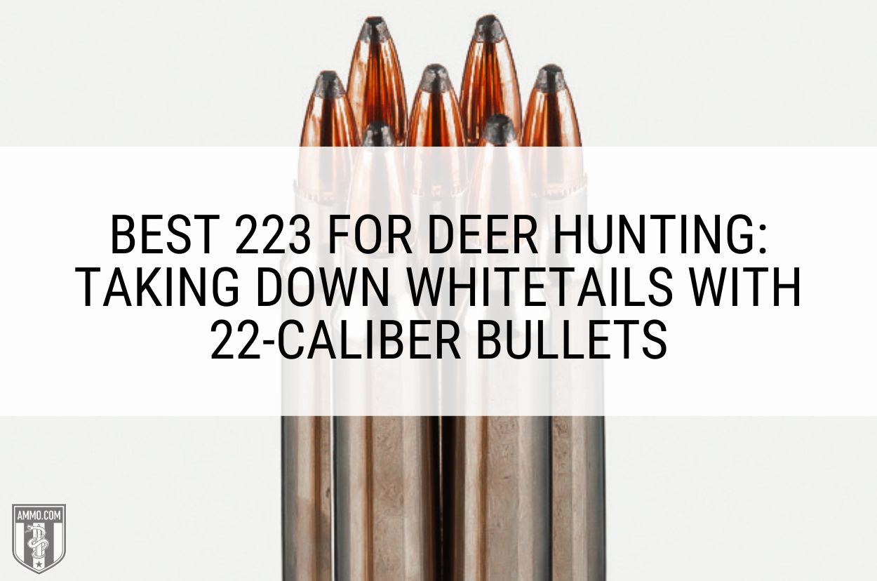 Best 223 For Deer Hunting Taking Down Whitetails With 22 Caliber Bullets